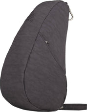 AmeriBag 10" Distressed Nylon Baglett: Graphite