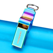 Ace Camp Stainless Steel Whistle - Blue/Purple