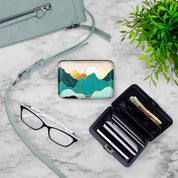 Monarque Enameled Mountain Armored Wallet