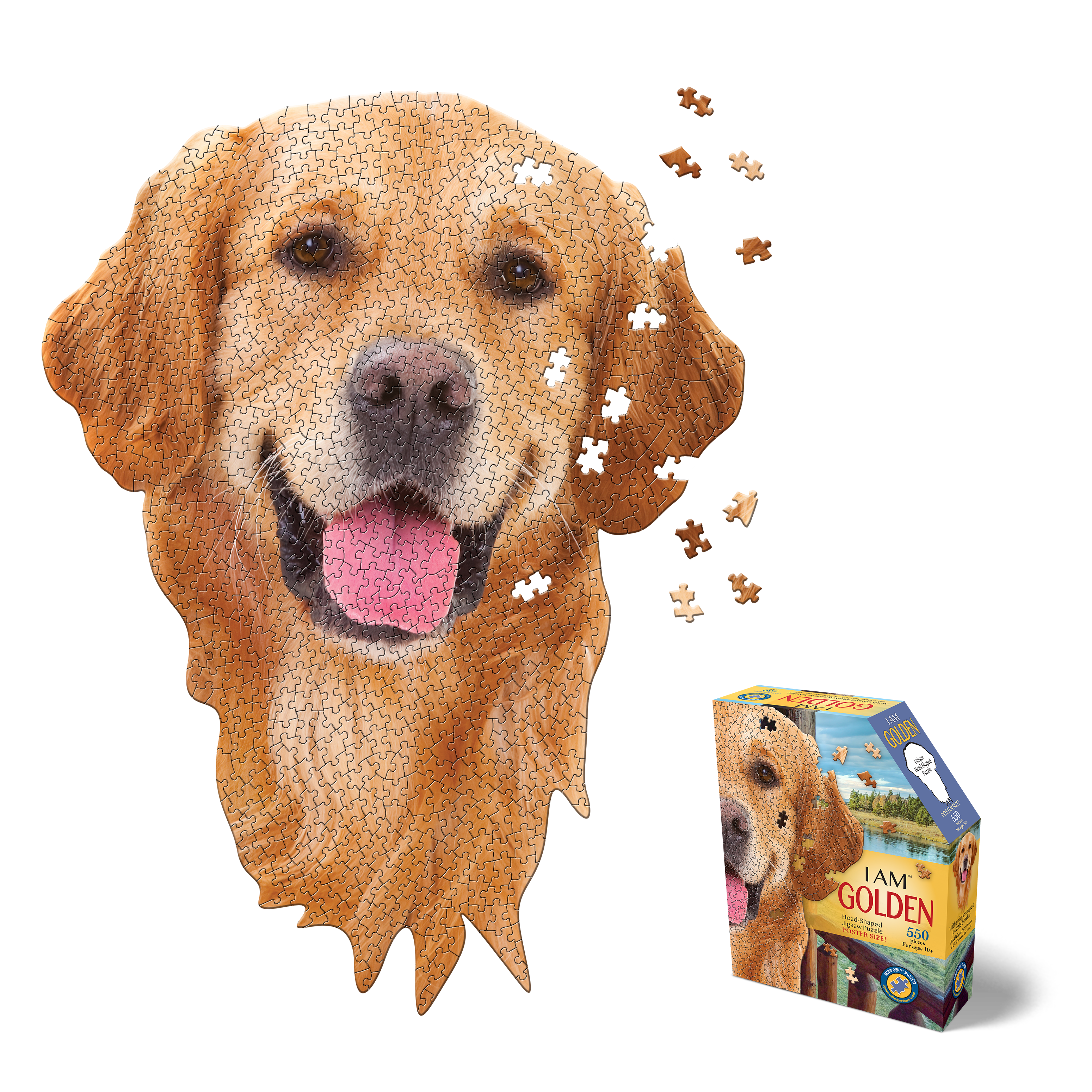 Madd Capp Puzzles I AM Golden 550 Piece Puzzle