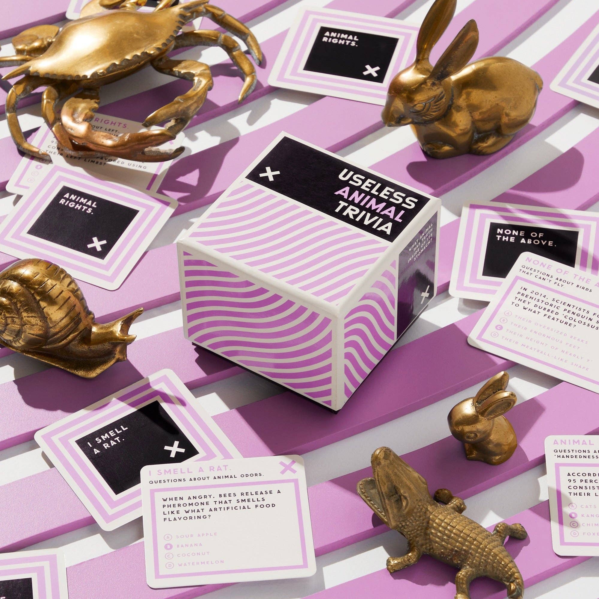 Chronicle Books Brass Monkey Useless Animal Trivia