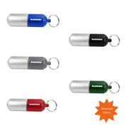 Ace Camp Waterproof Capsule Keychain - Black