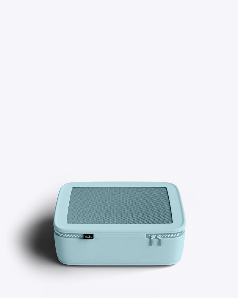 NOBL Travel Compressible 6 Piece Packing Cube Set - Powder Blue