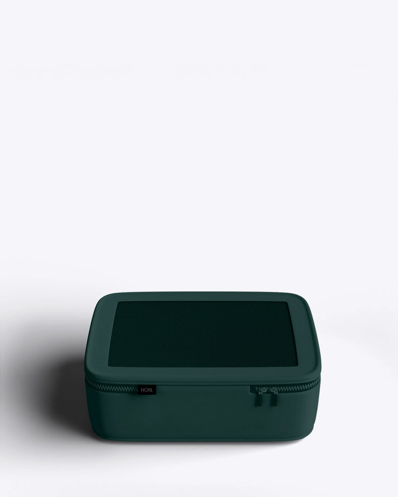 NOBL Travel Compressible 6 Piece Packing Cube Set - Forest Green