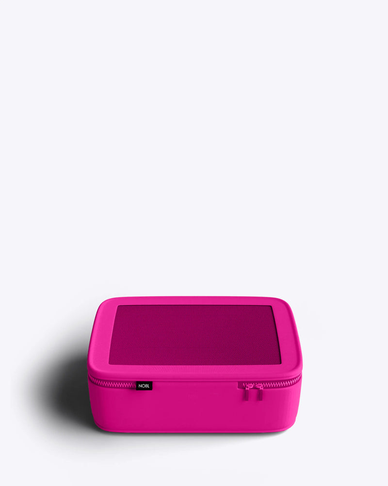 NOBL Travel Compressible 6 Piece Packing Cube Set - Hot Pink