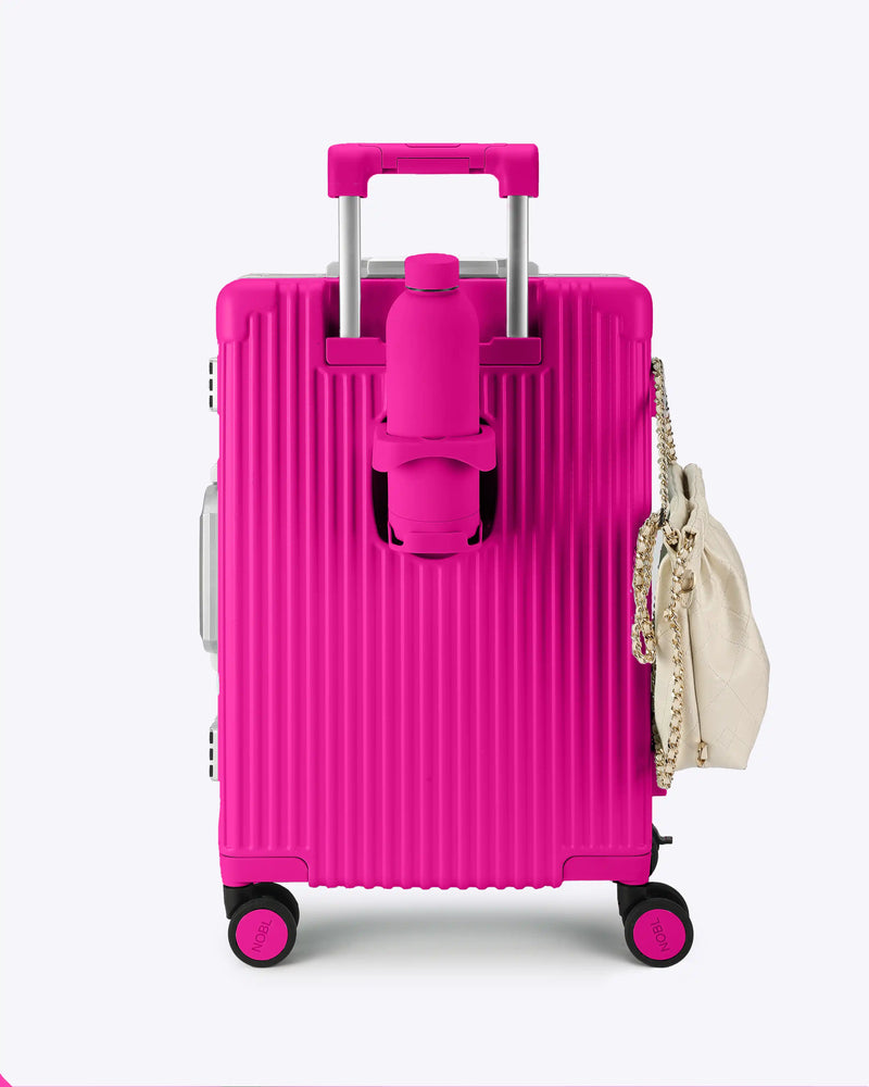 NOBL Travel Stainless Steel Water Bottle - Hot Pink