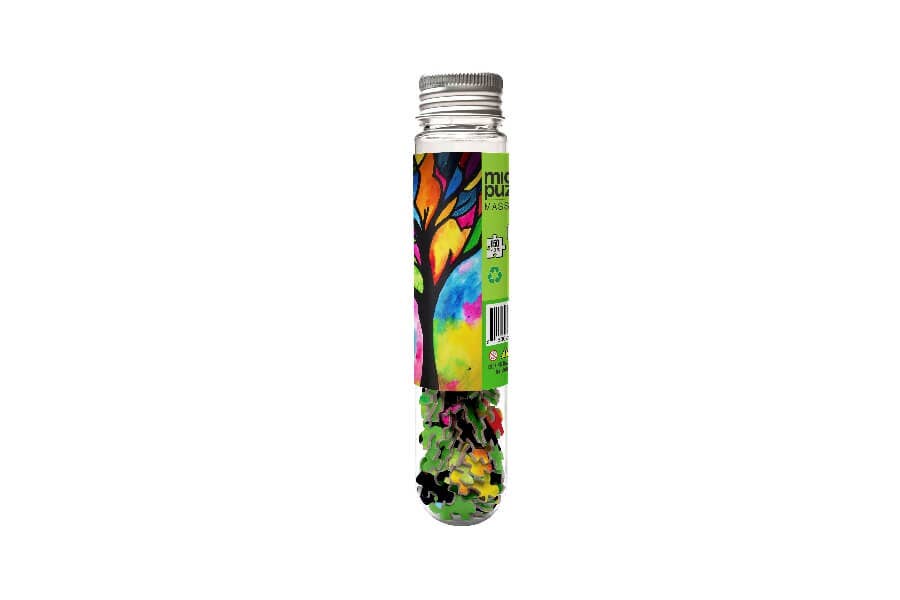Micro Puzzles Stained Glass Tree