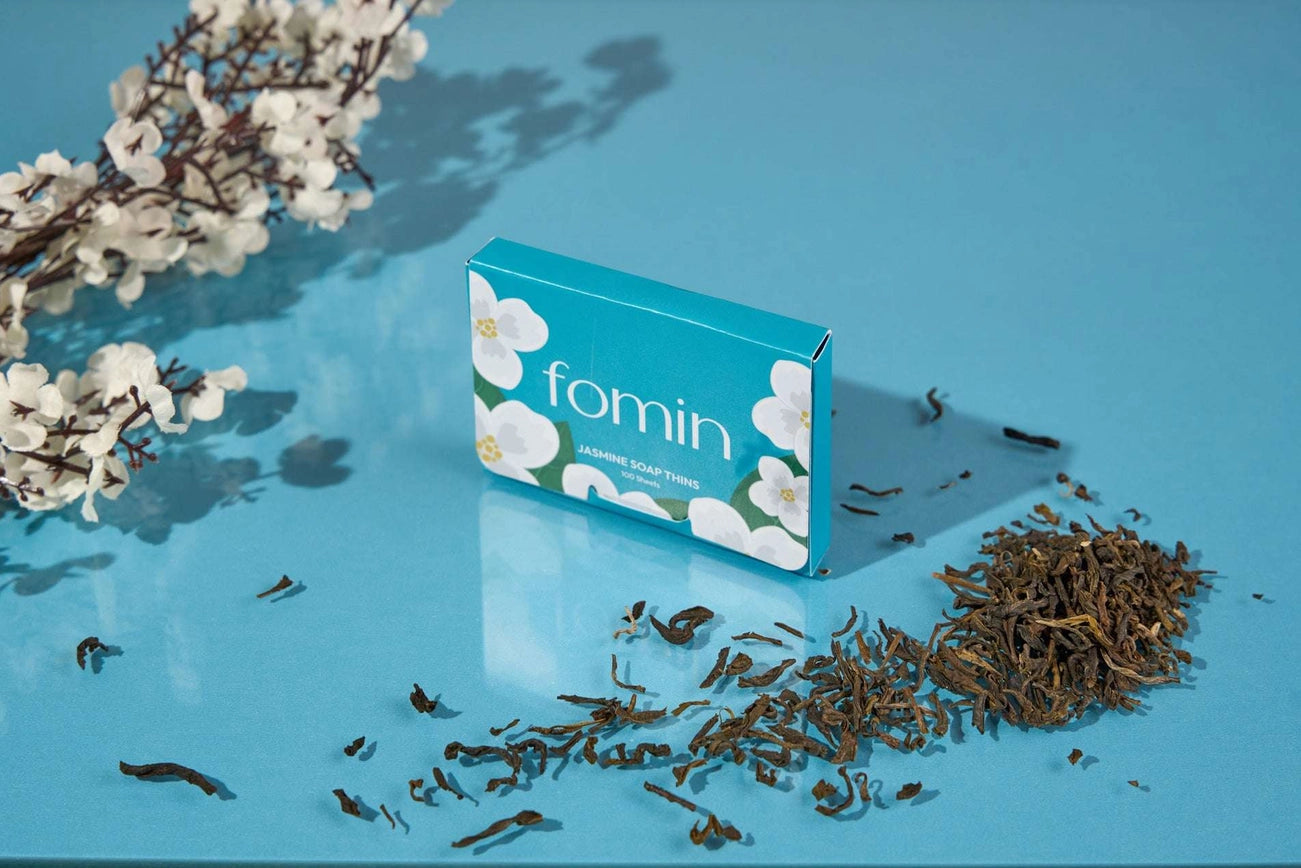 Fomin Hand Soap Sheets for Travel - Pack of 3 - Rose, Jasmine, Lemon