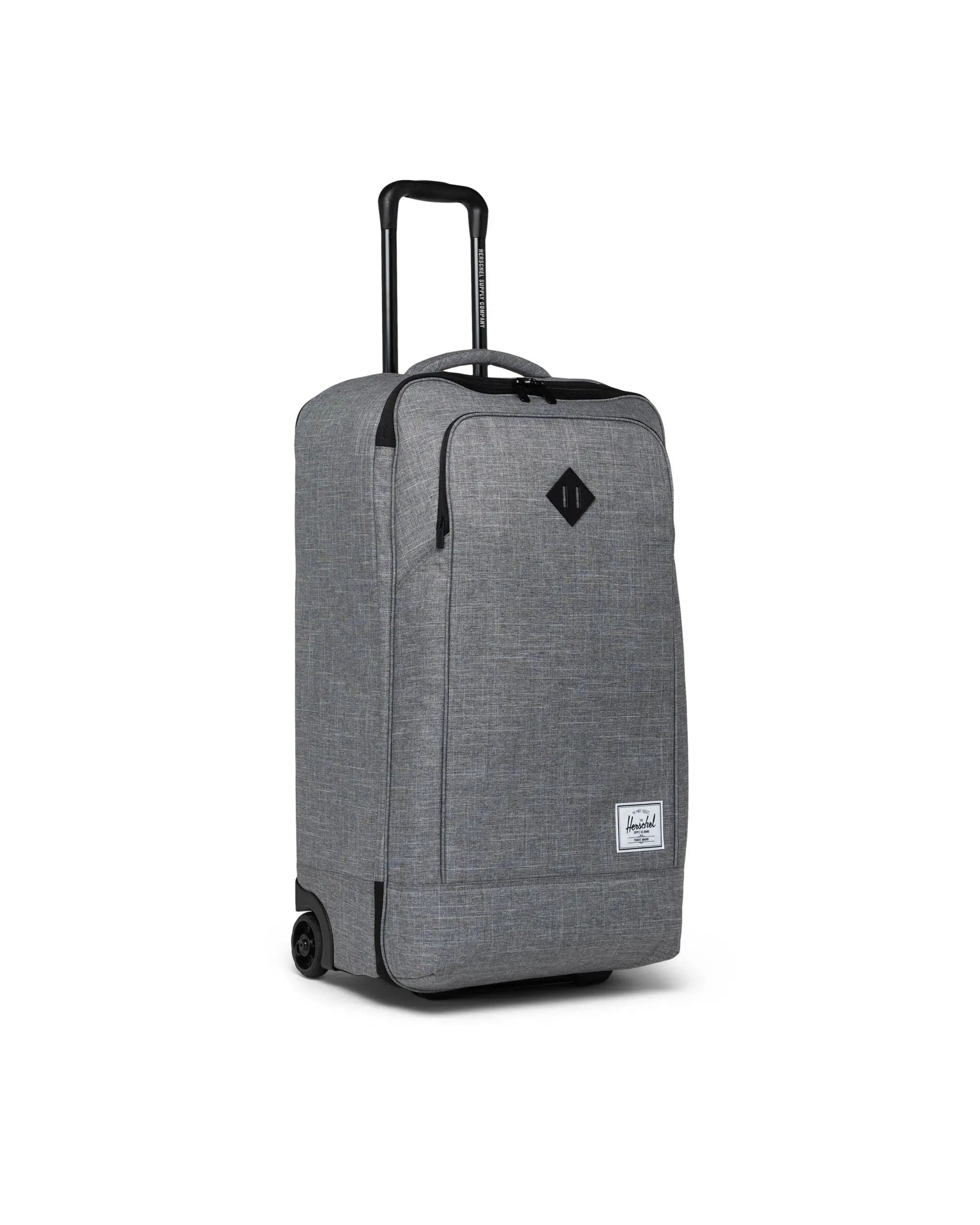 Herschel Supply  Heritage  Softshell Medium Luggage - 92L - Raven Crosshatch