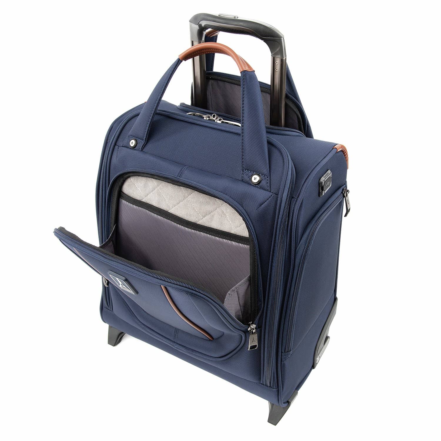 Travelpro Crew VersaPack Rolling UnderSeat Carry On -  Patriot Blue