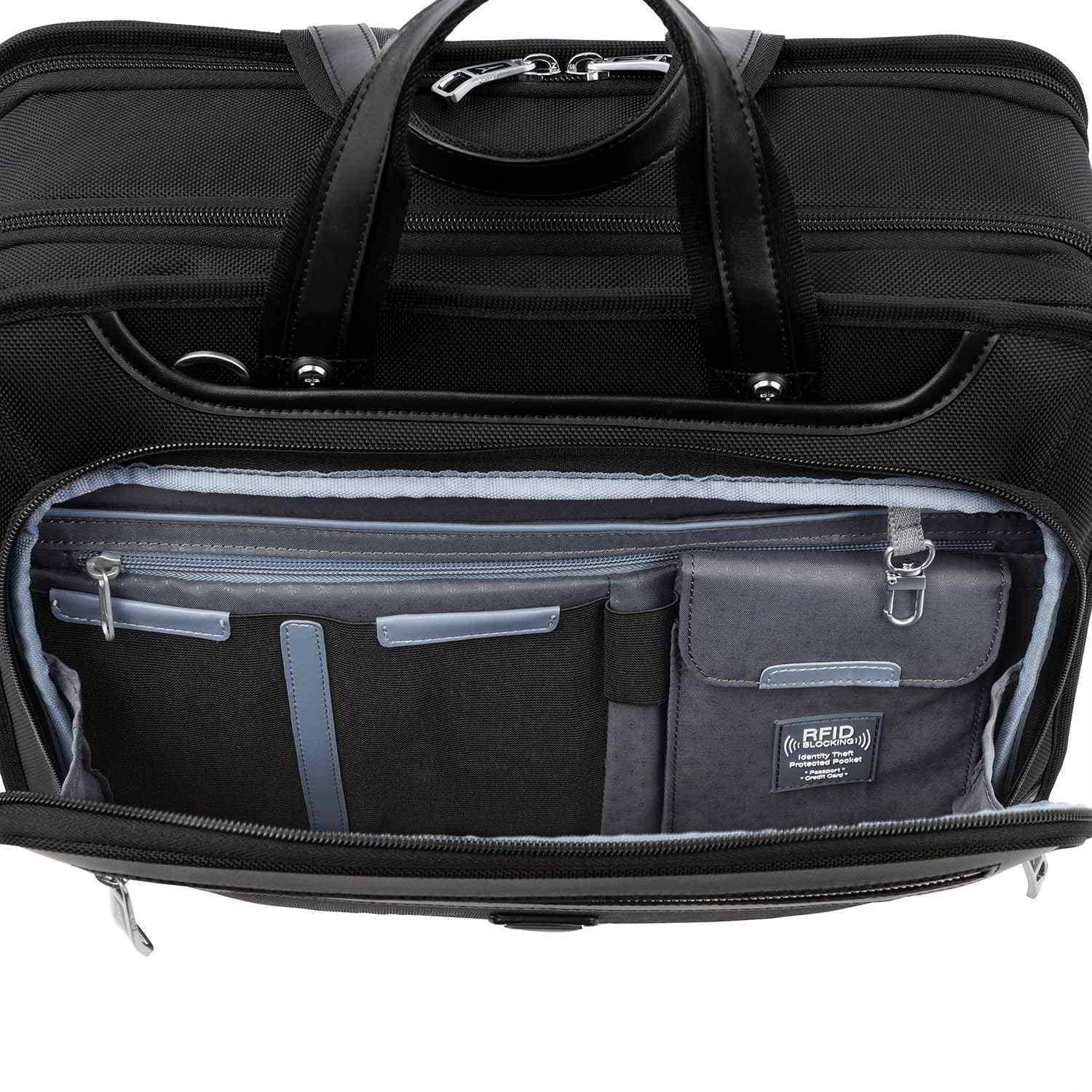 Travelpro Platinum Elite Expandable Business Brief - Shadow Black