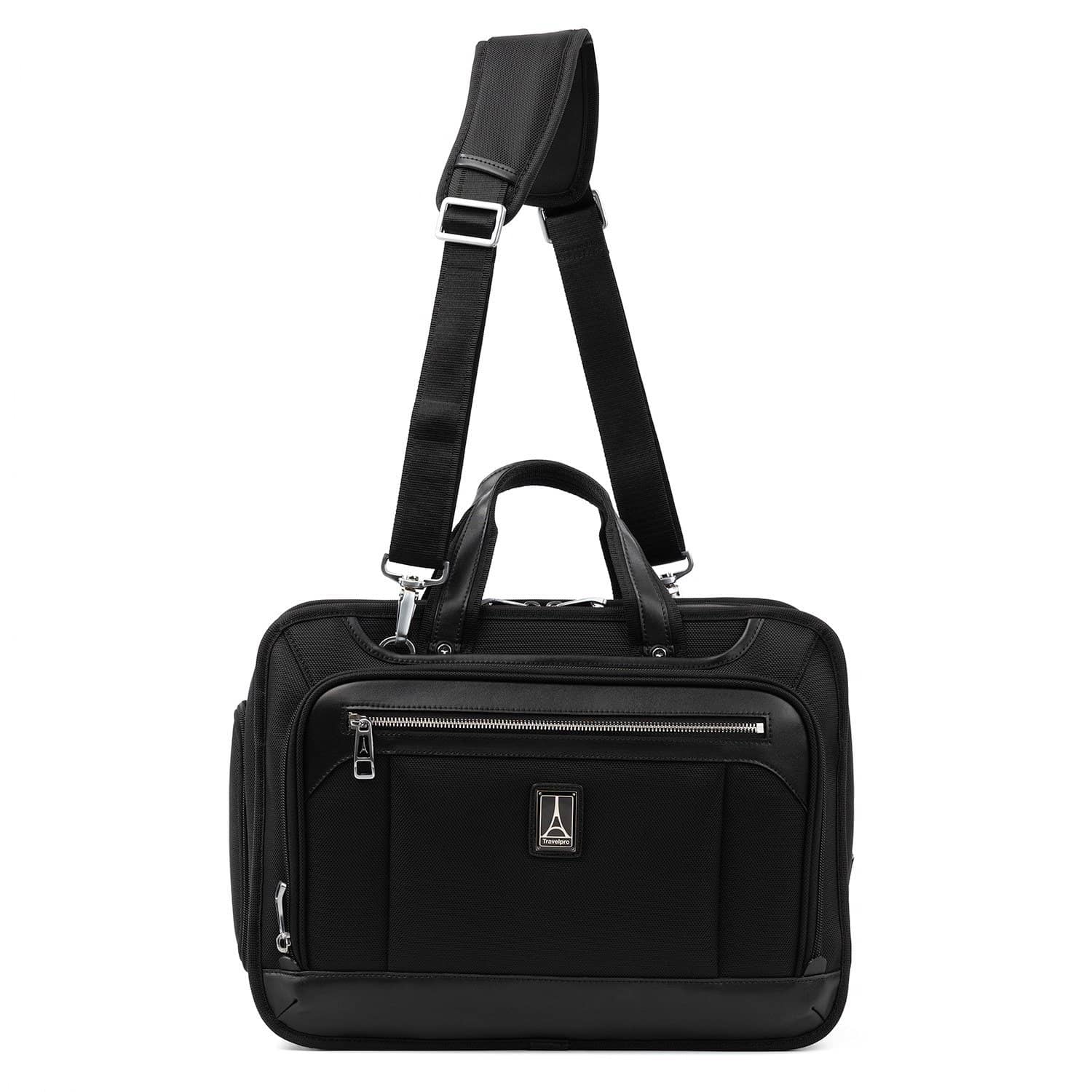Travelpro Platinum Elite Expandable Business Brief - Shadow Black