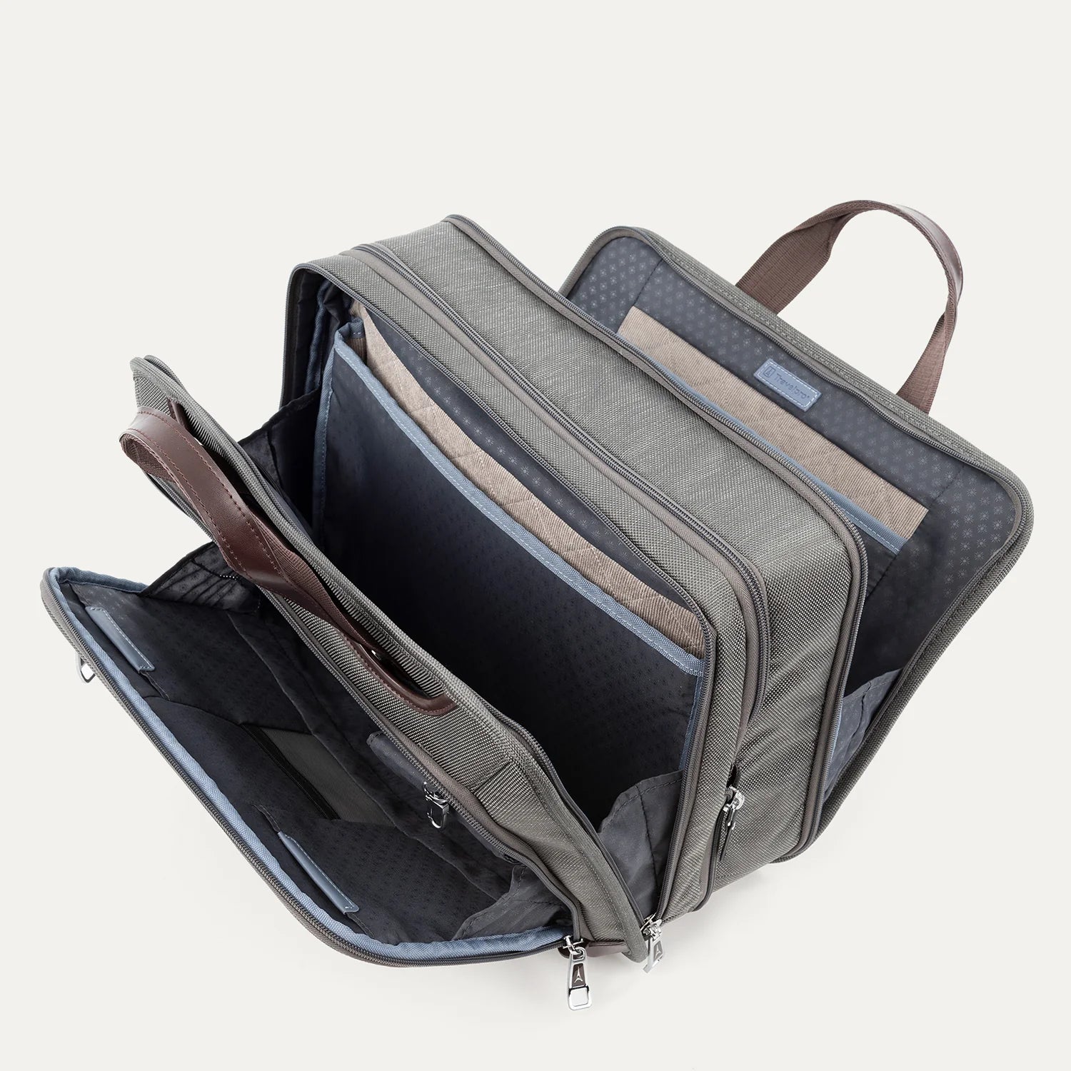Travelpro Platinum Elite Expandable Business Brief - Vintage Grey