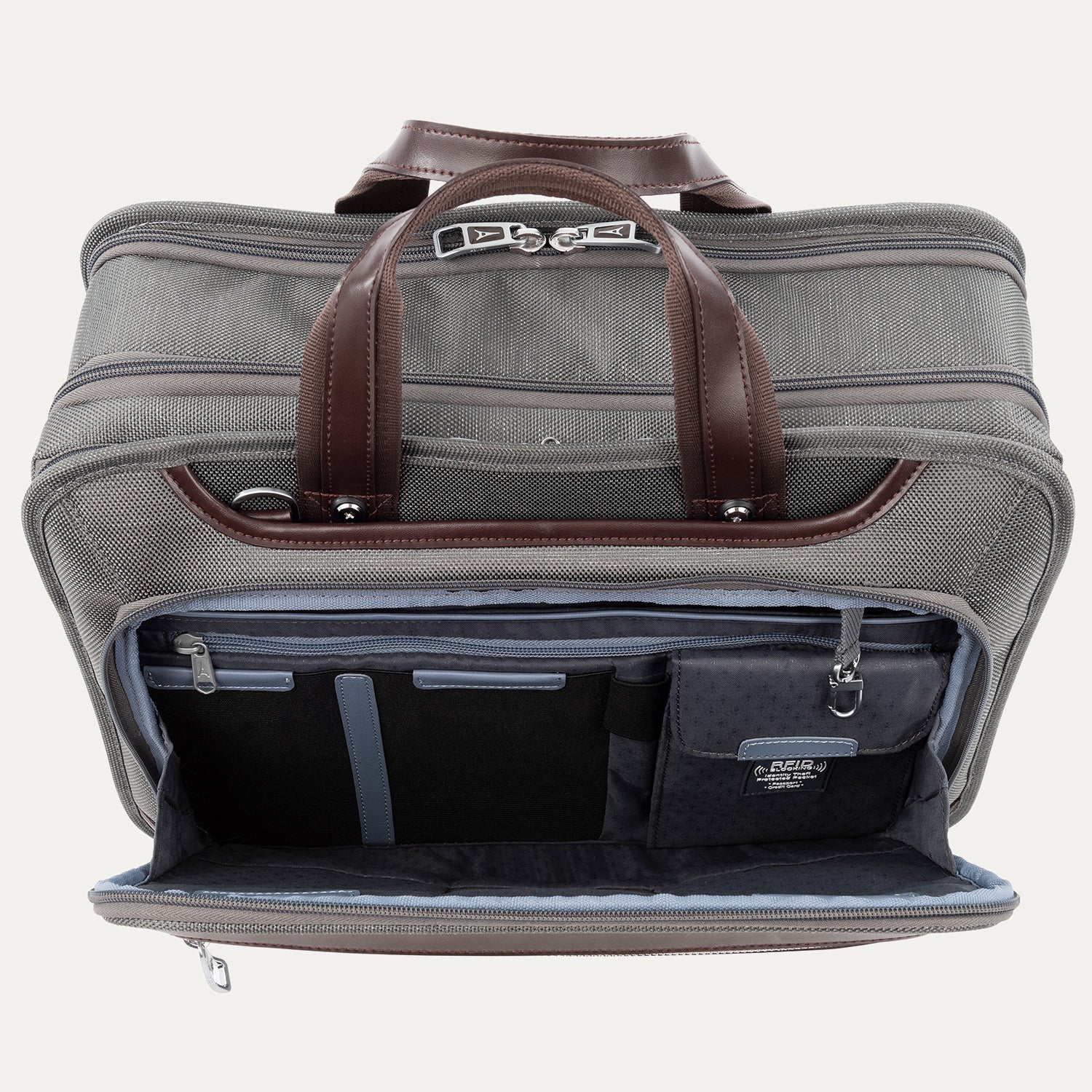 Travelpro Platinum Elite Expandable Business Brief - Vintage Grey