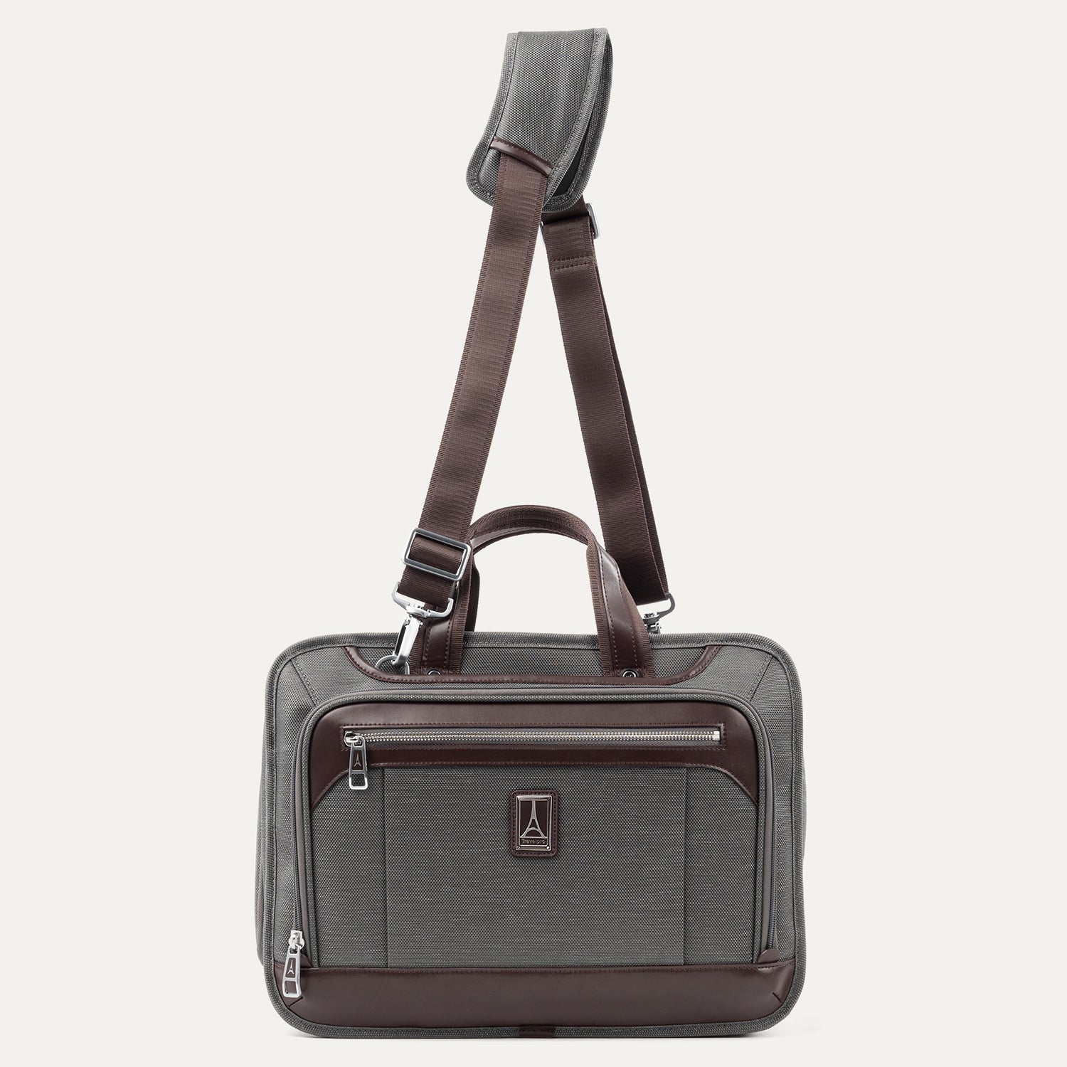 Travelpro Platinum Elite Expandable Business Brief - Vintage Grey