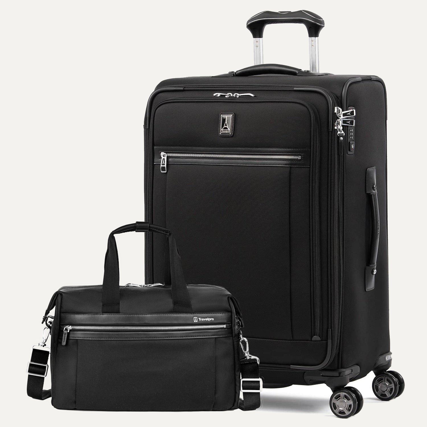 Travelpro Platinum Elite 25" Expandable Spinner / UnderSeat Tote Set