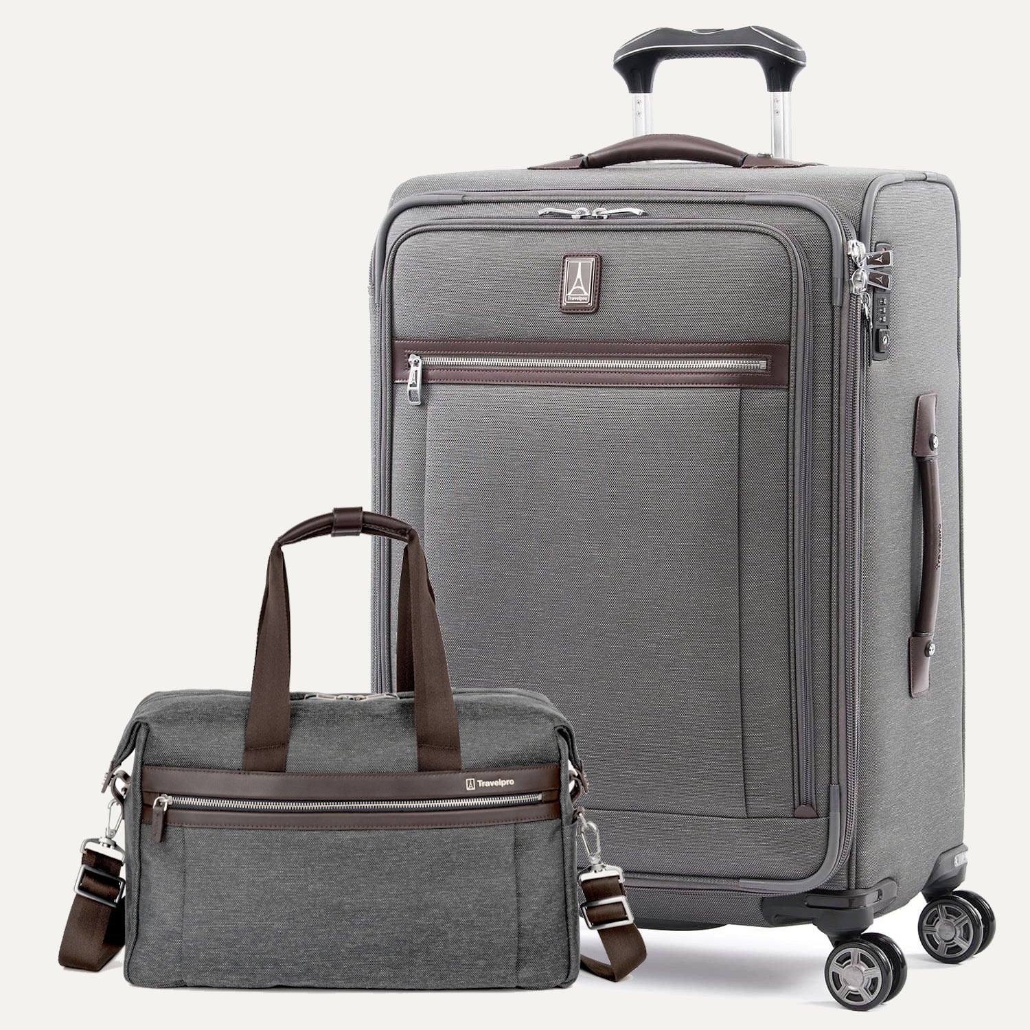 Travelpro Platinum Elite 25" Expandable Spinner / UnderSeat Tote Set