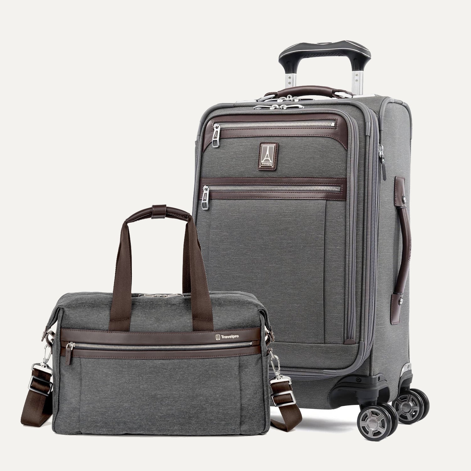 Travelpro Platinum® Elite Expandable Carry On Spinner/ UnderSeat Tote Set