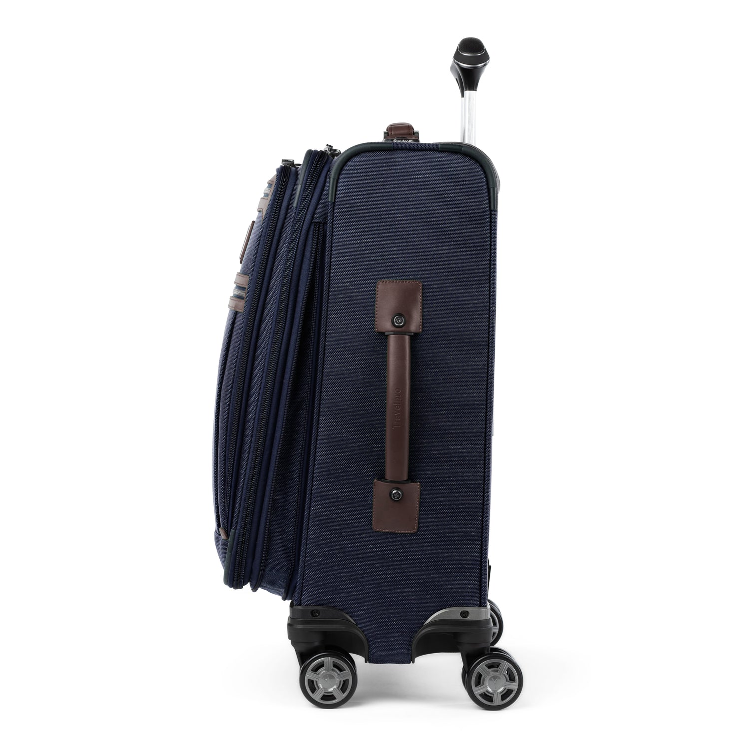 Travelpro Platinum Elite 21" Expandable Carry On Spinner - True Navy