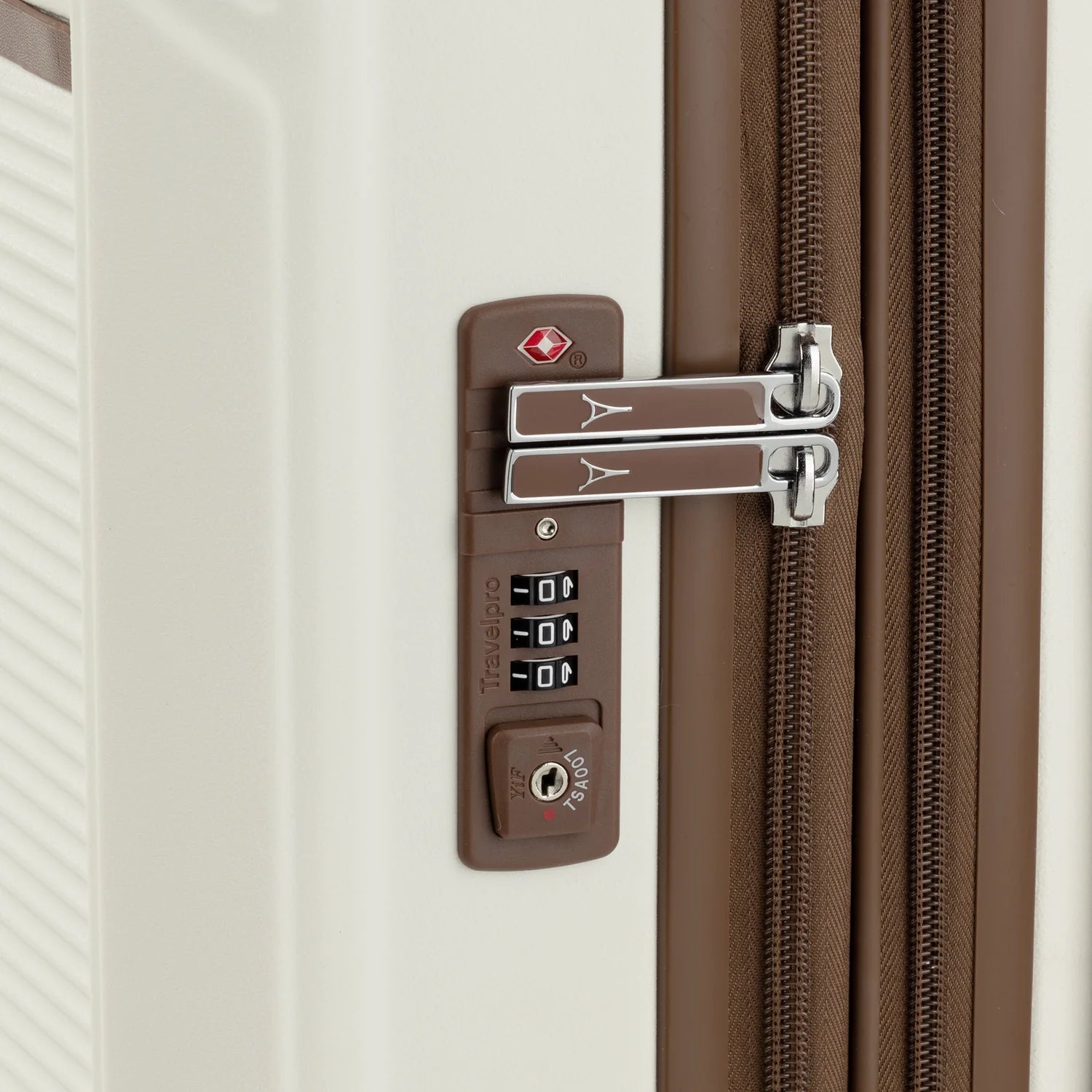 Travelpro Platinum Elite Hardside Expandable Carry On Spinner - Cream White