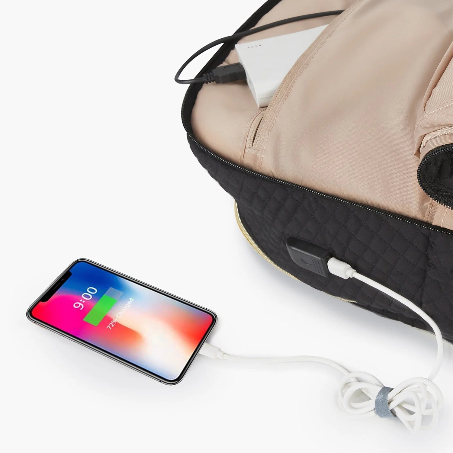 Bagsmart Bonchemin 15.6 inch Laptop Backpacks - Black