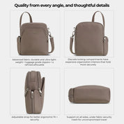 Travelon Anti-Theft Classic Travel Bag - Hazelnut