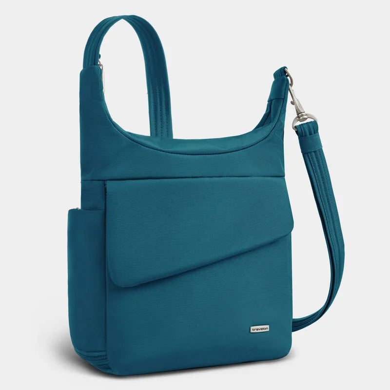 Travelon Anti-Theft Classic Messenger Bag - Teal
