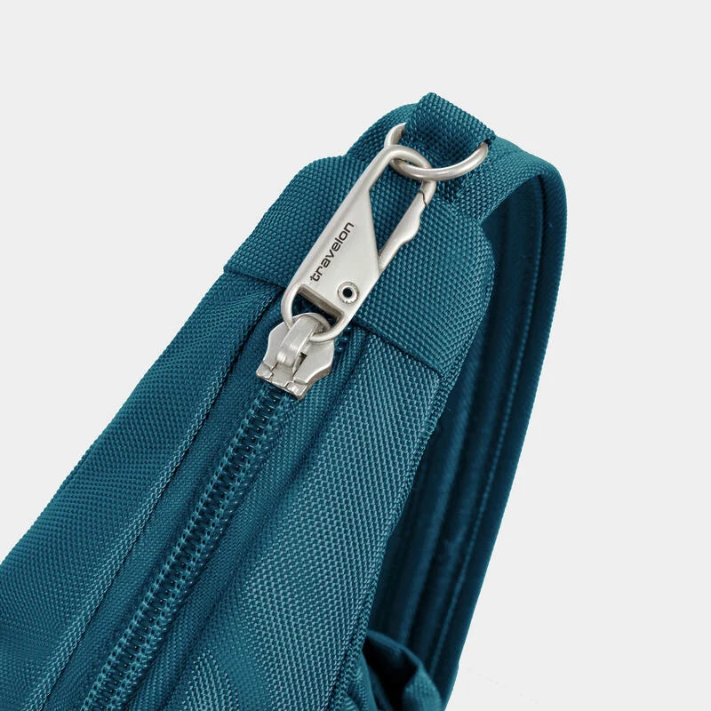 Travelon Anti-Theft Classic Messenger Bag - Teal