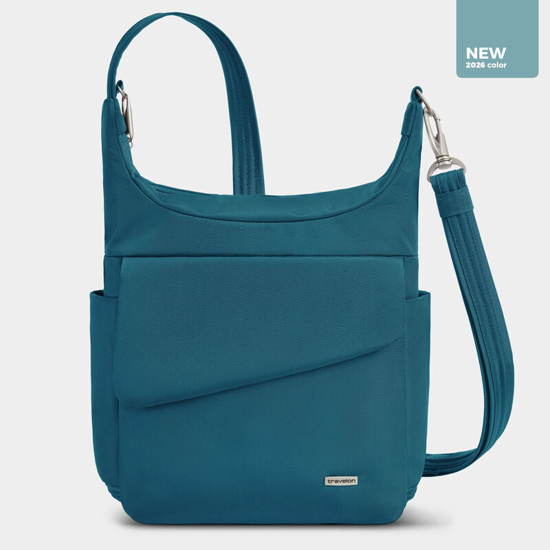 Travelon Anti-Theft Classic Messenger Bag - Teal