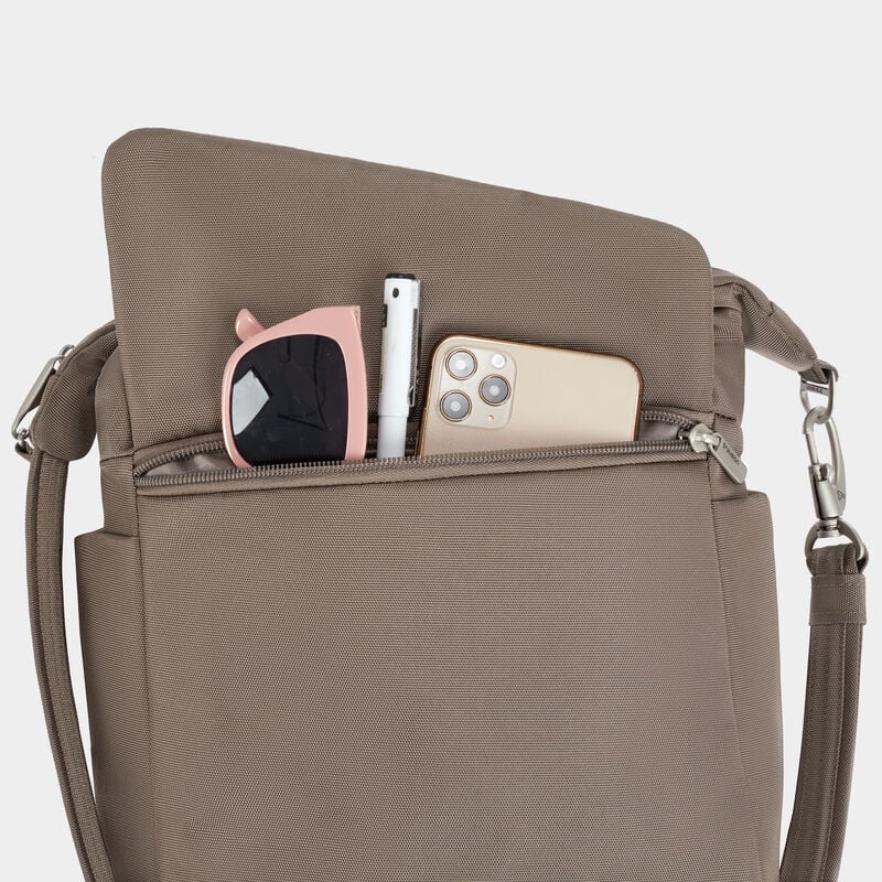 Travelon Anti-Theft Classic Messenger Bag - Hazelnut