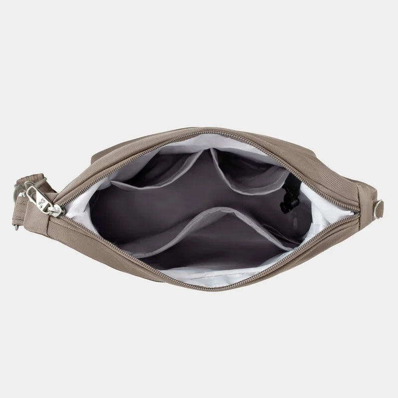Travelon Anti-Theft Classic Messenger Bag - Hazelnut