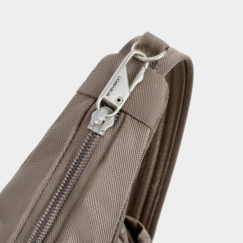 Travelon Anti-Theft Classic Messenger Bag - Hazelnut