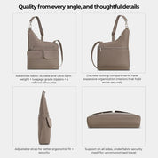 Travelon Anti-Theft Classic Crossbody - Hazelnut