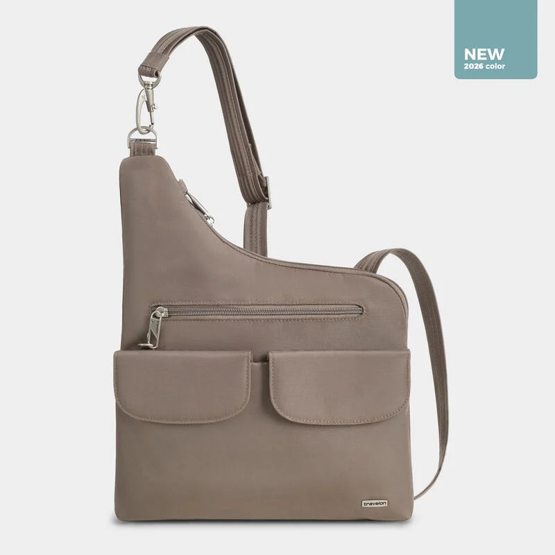 Travelon Anti-Theft Classic Crossbody - Hazelnut