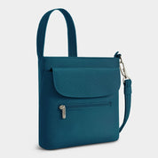 Travelon Anti-Theft Classic Mini Shoulder Bag- Teal