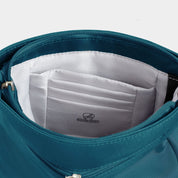 Travelon Anti-Theft Classic Mini Shoulder Bag- Teal