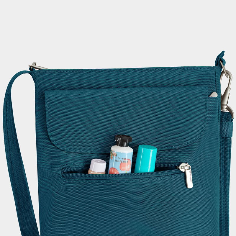 Travelon Anti-Theft Classic Mini Shoulder Bag- Teal