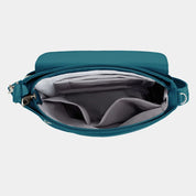 Travelon Anti-Theft Classic Mini Shoulder Bag- Teal