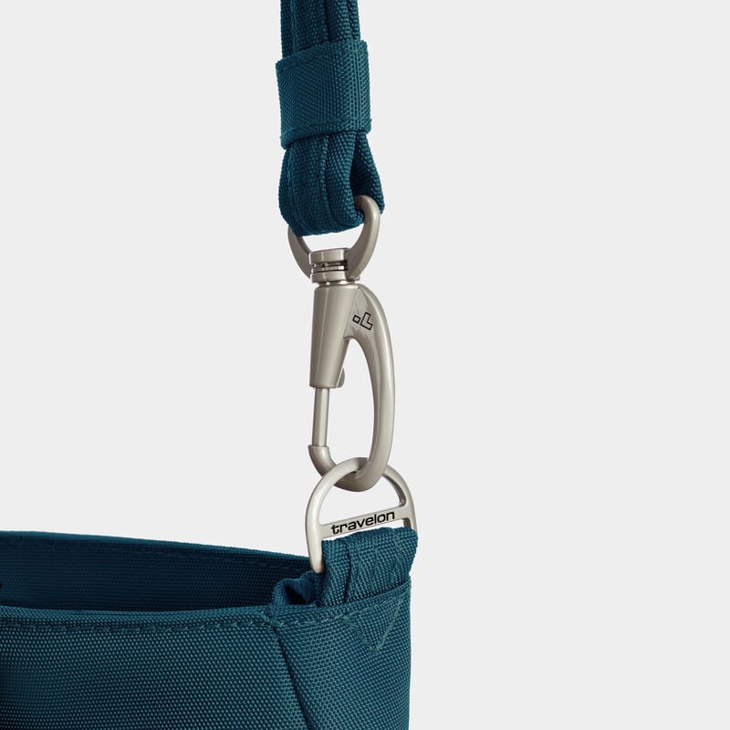 Travelon Anti-Theft Classic Mini Shoulder Bag- Teal