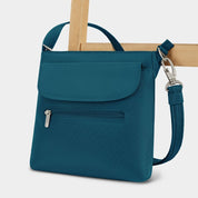 Travelon Anti-Theft Classic Mini Shoulder Bag- Teal