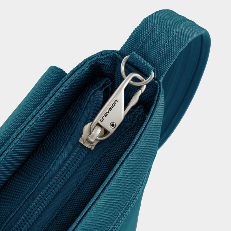 Travelon Anti-Theft Classic Mini Shoulder Bag- Teal