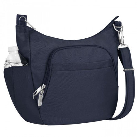 Travelon Anti-Theft Classic Crossbody Bucket Bag - Midnight