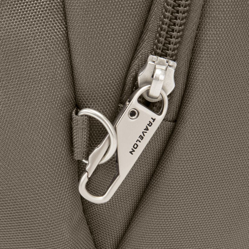 Travelon Anti-Theft Classic Crossbody Bucket Bag - Nutmeg