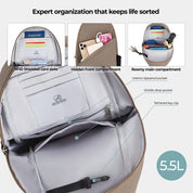 Travelon Anti-Theft Classic Sling Bag - Hazelnut