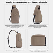 Travelon Anti-Theft Classic Sling Bag - Hazelnut