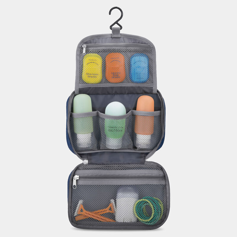 best toiletries bags for travel Travelon Compact Hanging Toiletry Kit