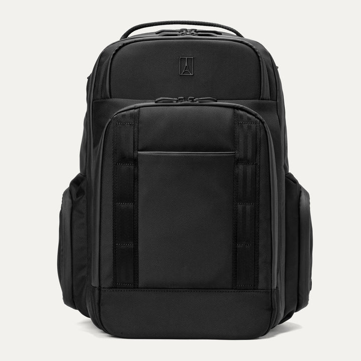 Travelpro Altitude™ Large Expandable Laptop Backpack 30-36L - Jet Black front view