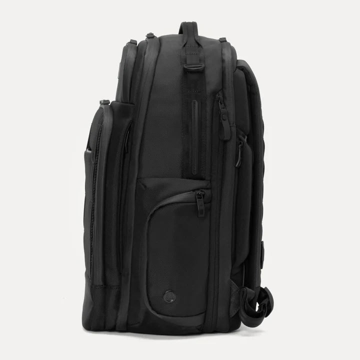 Travelpro Altitude™ Large Expandable Laptop Backpack 30-36L - Jet Black side view