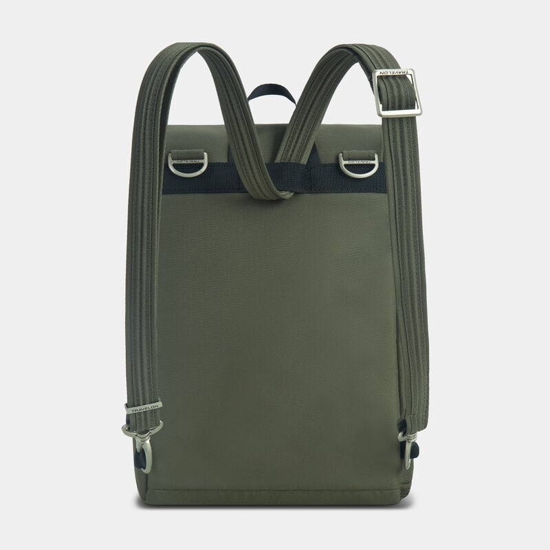 Travelon Anti-Theft Classic Small Convertible Backpack - Olive