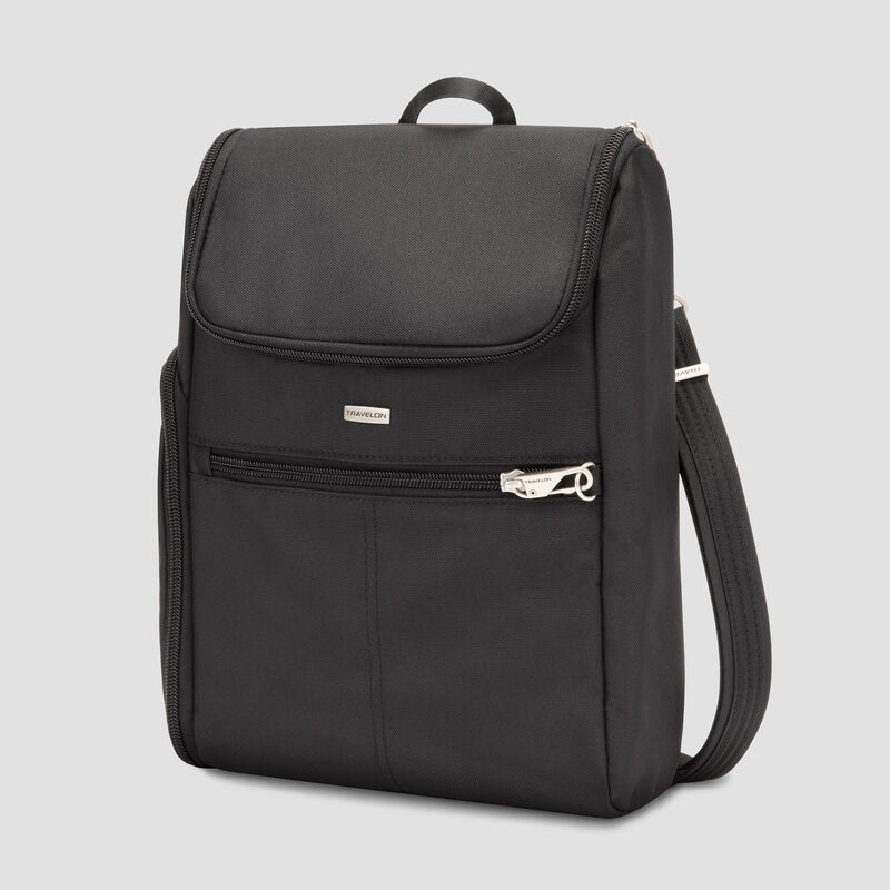 Travelon Anti-Theft Classic Small Convertible Backpack - Black